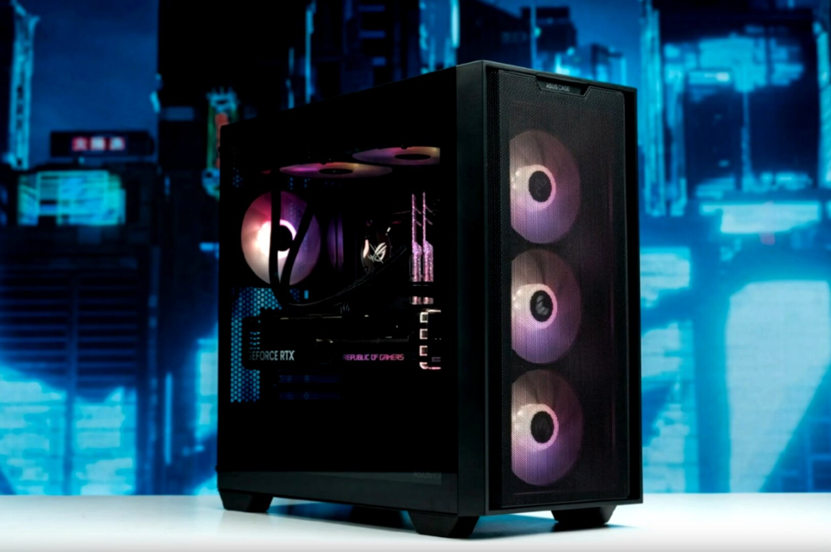 Asus Shadow Chaser Case für Mainboards mit rückseitigen Anschlüssen