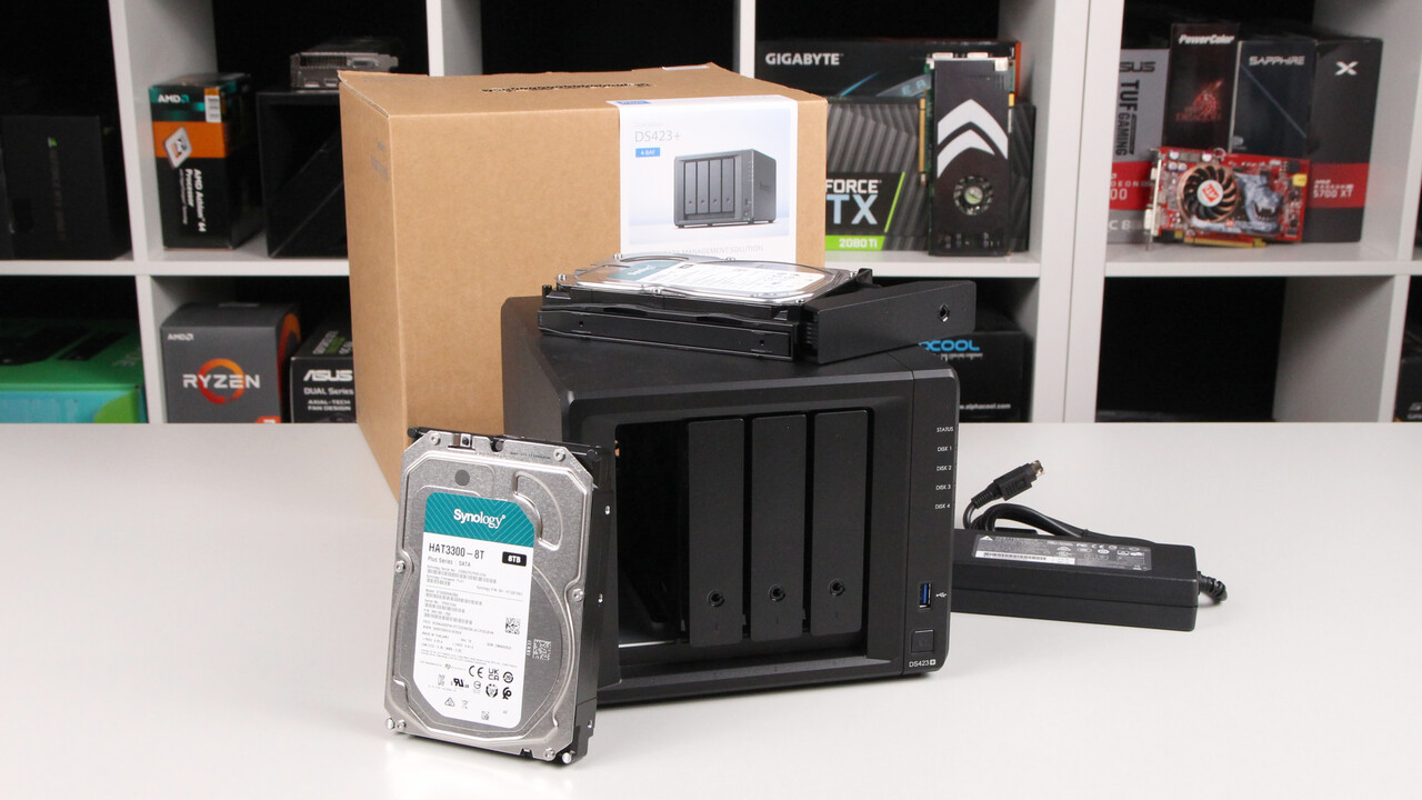 Synology DS423+ im Test: DSM 7.2 im Benchmark-Vergleich mit DSM 7.1