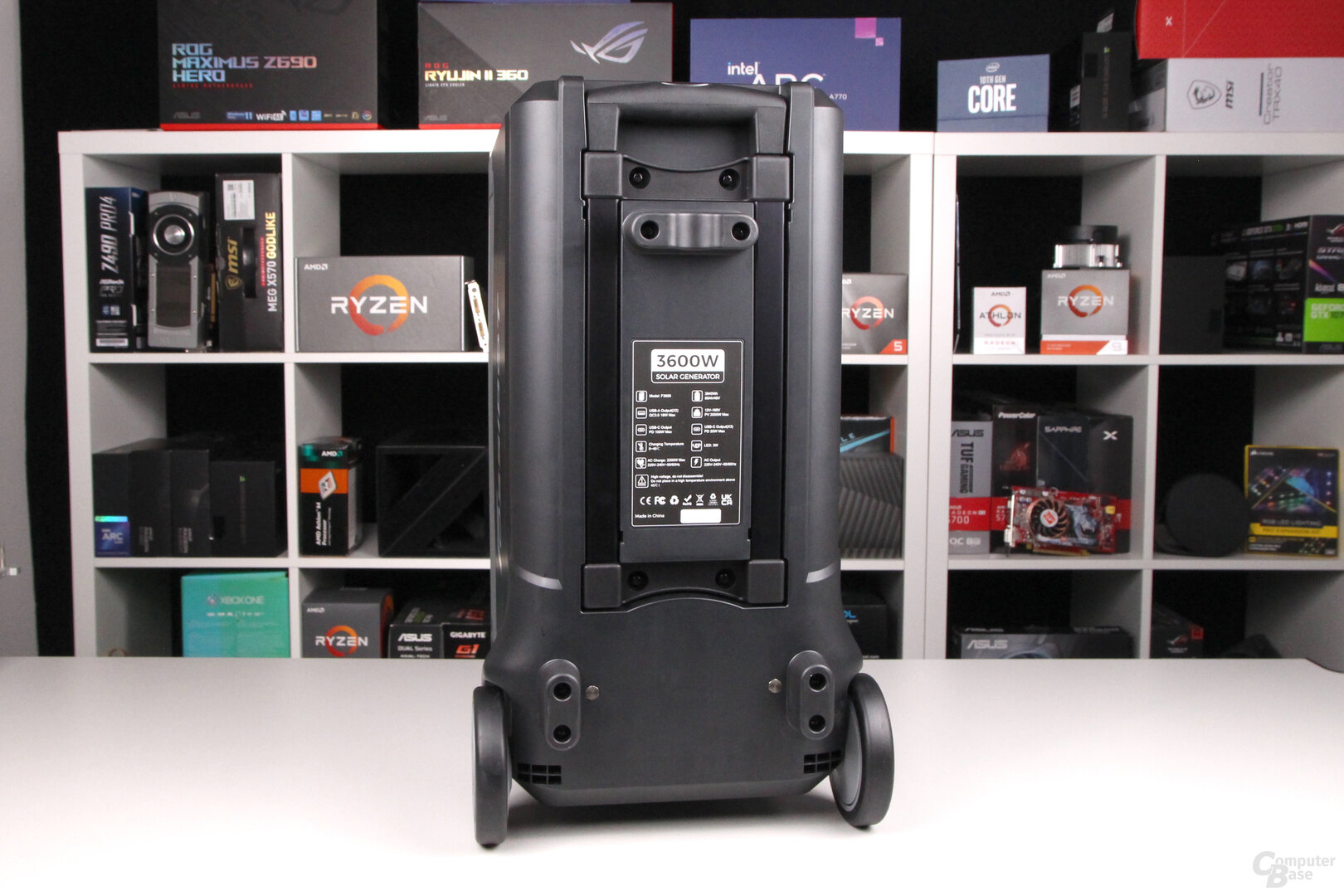 Fossibot F3600: Die robuste Unterseite
