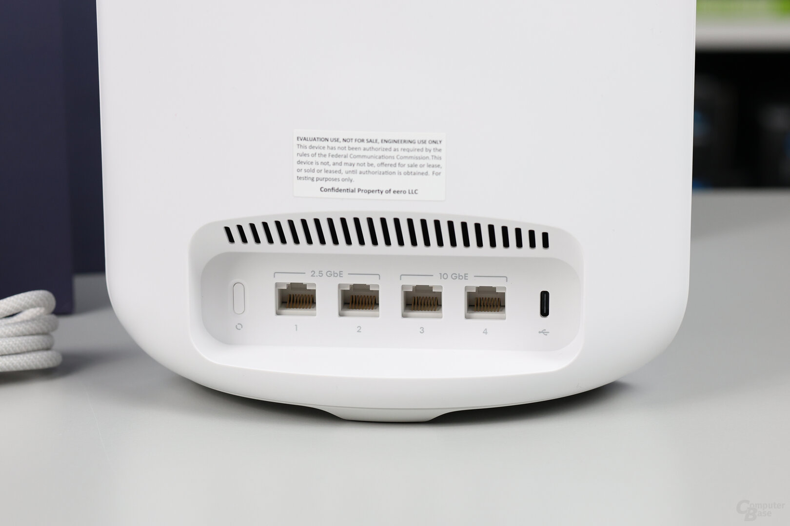 eero Max 7: 2 x 10 und 2 x 2,5 Gigabit