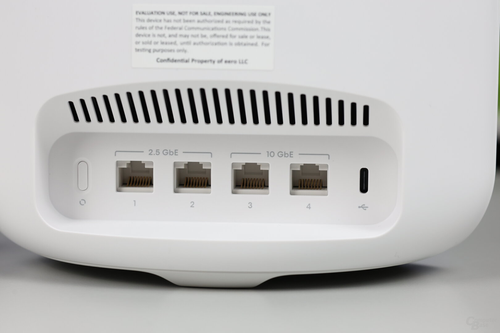 eero Max 7: 2 x 10 und 2 x 2,5 Gigabit
