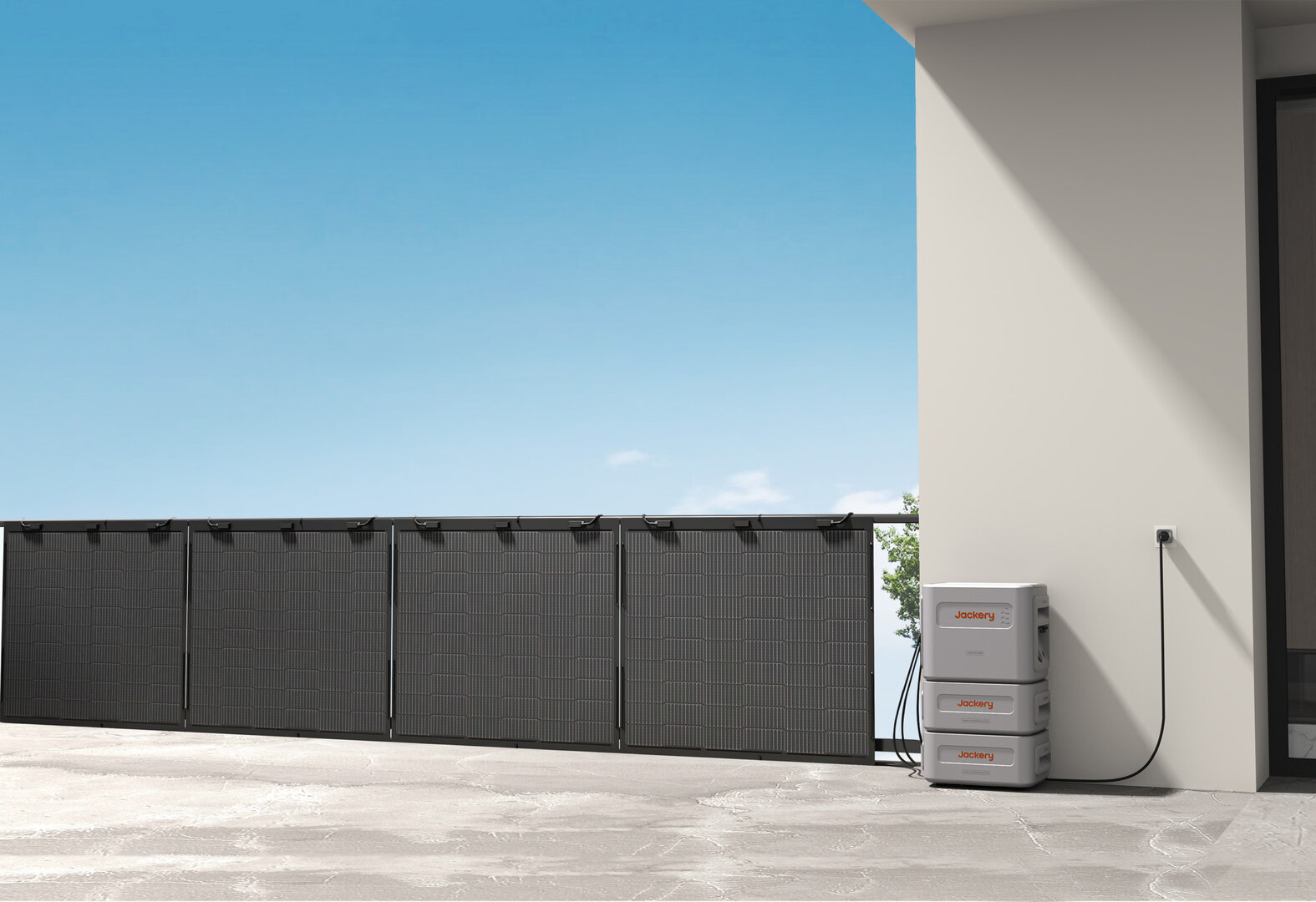 Jackery Navi 2000 All-in-One-Balkonkraftwerk