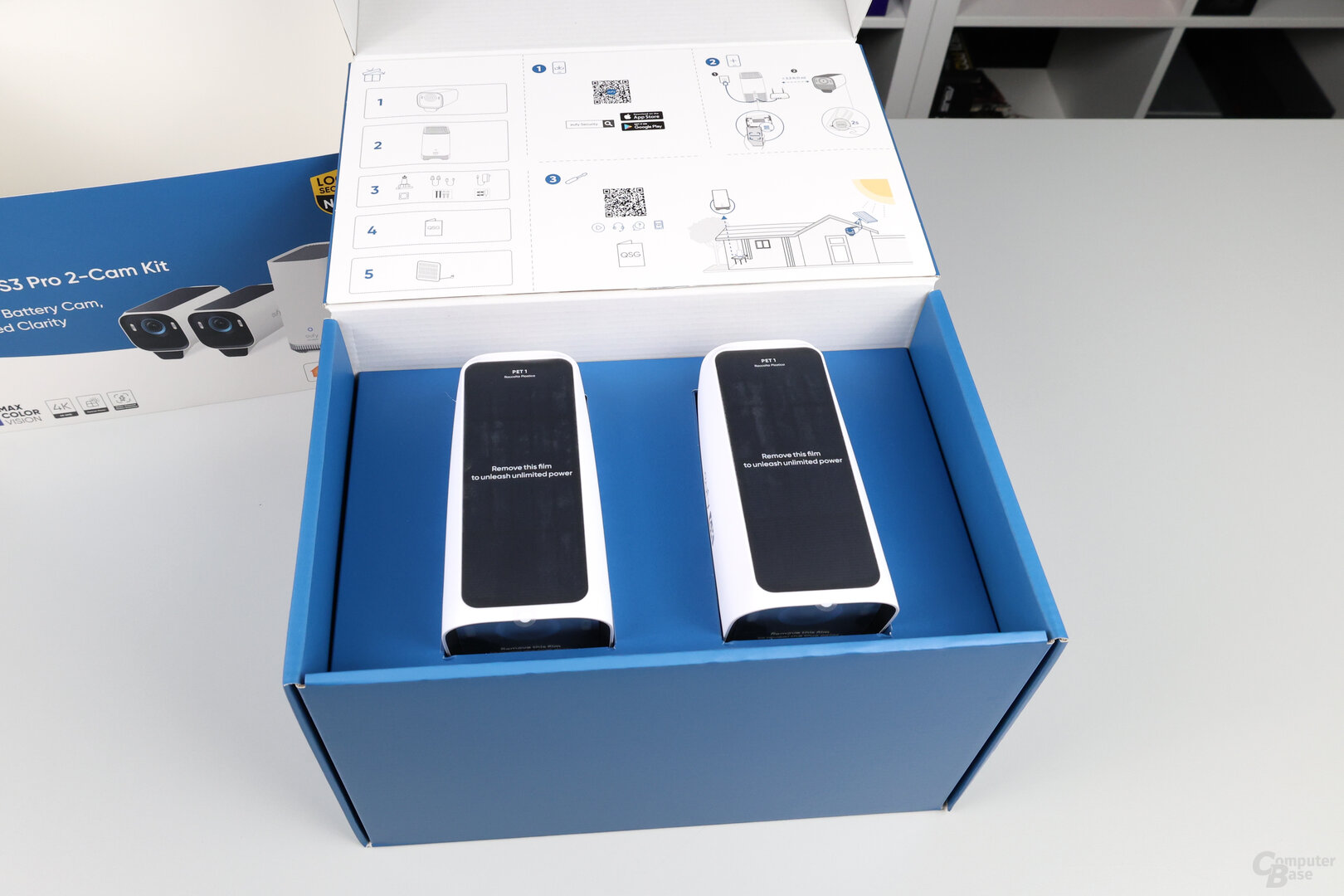 eufyCam S3 Pro: Set mit 2 Kameras und HomeBase 3