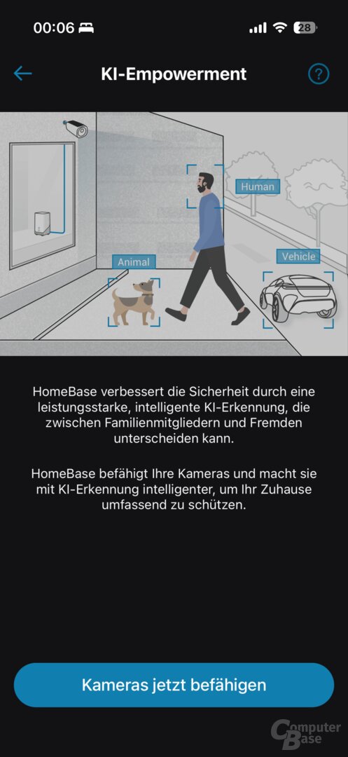 Unterscheidung zwischen Mensch, Tier, Fahrzeug und anderen Bewegungen