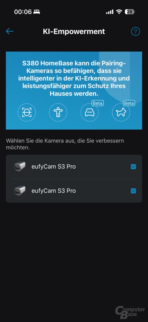 Unterscheidung zwischen Mensch, Tier, Fahrzeug und anderen Bewegungen