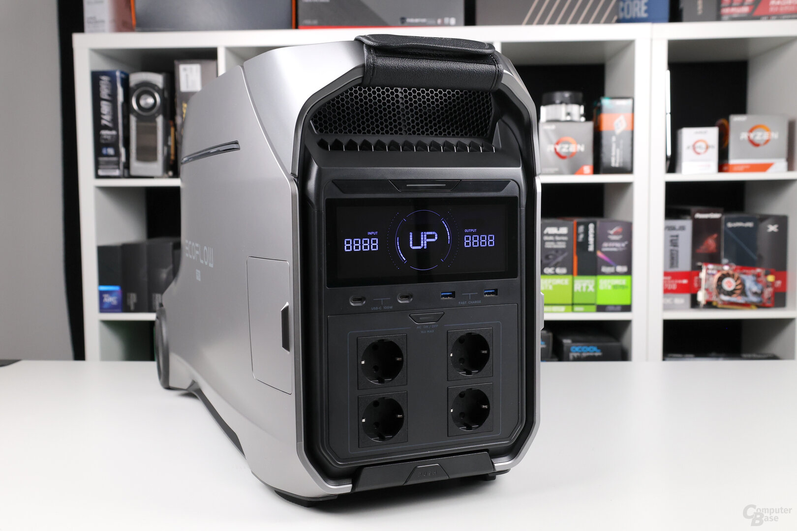 EcoFlow Delta Pro 3: Softwareupdates werden vom Smartphone eingespielt