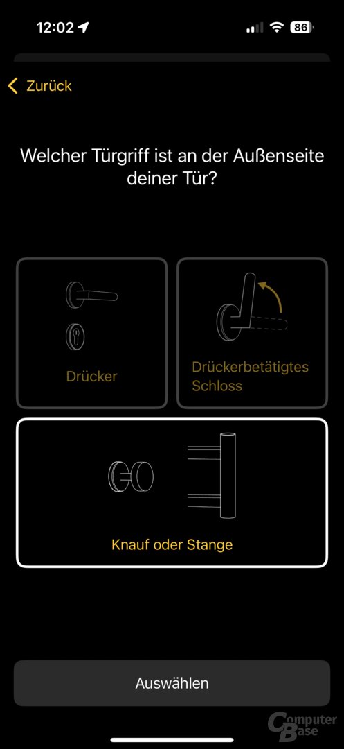Schritt-für-Schritt-Anleitung zur Installation in der Nuki-App