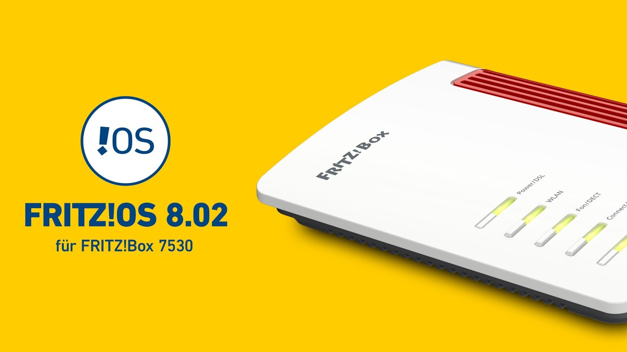Fritz!OS 8.02: Update für Fritz!Box 7530 steht bereit