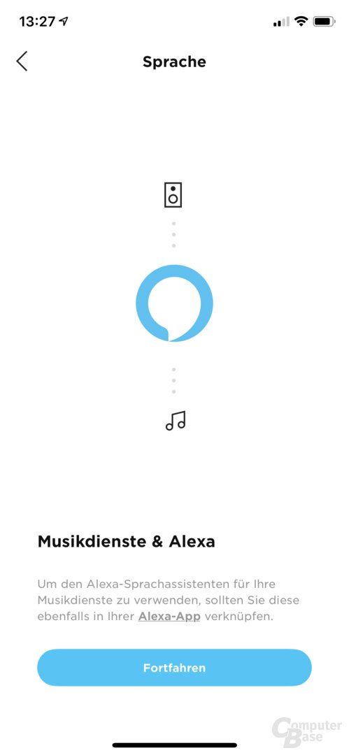 Bose-Music-App mit Bose Portable Home Speaker