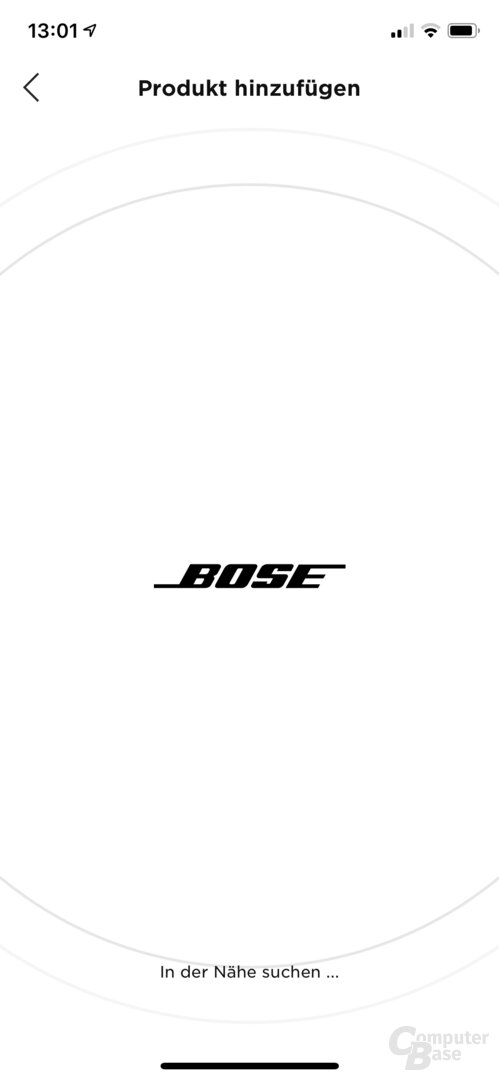 Bose-Music-App mit Bose Portable Home Speaker