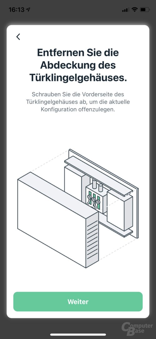 Installation der Arlo Video Doorbell (kabelgebunden) in der Arlo-App